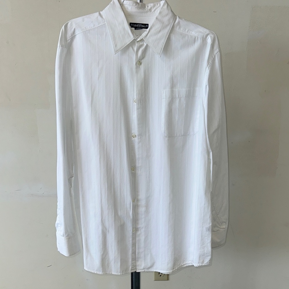 Claiborne Classic White Men's Shirt XLT
